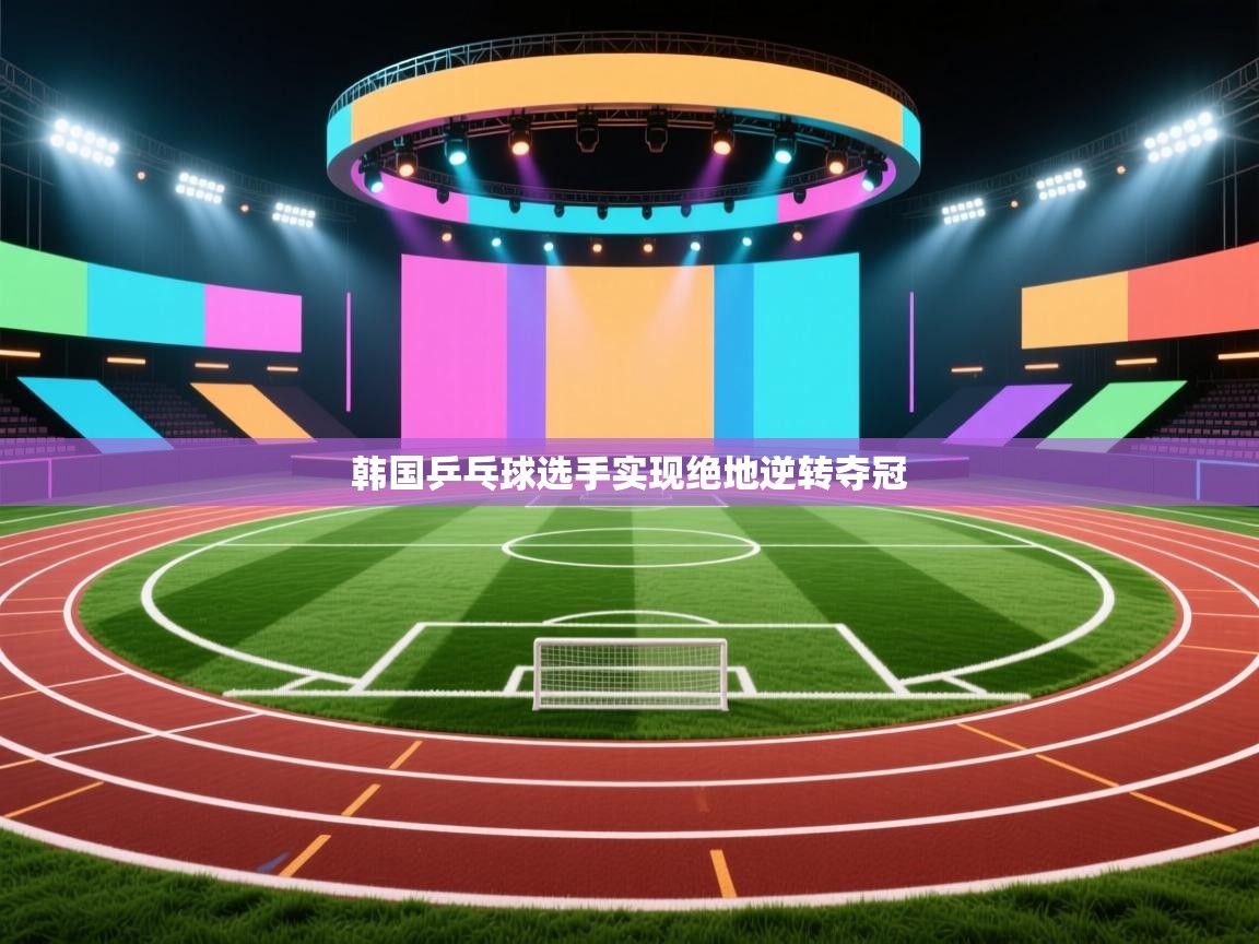 韩国乒乓球选手实现绝地逆转夺冠 第2张